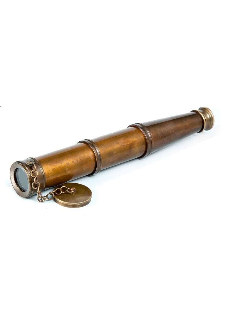 Nauticaz Nautical Brass Spyglass Telescope 145 Handmade Collectibles