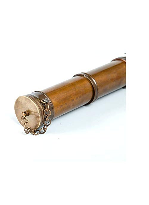Nauticaz Nautical Brass Spyglass Telescope 145 Handmade Collectibles