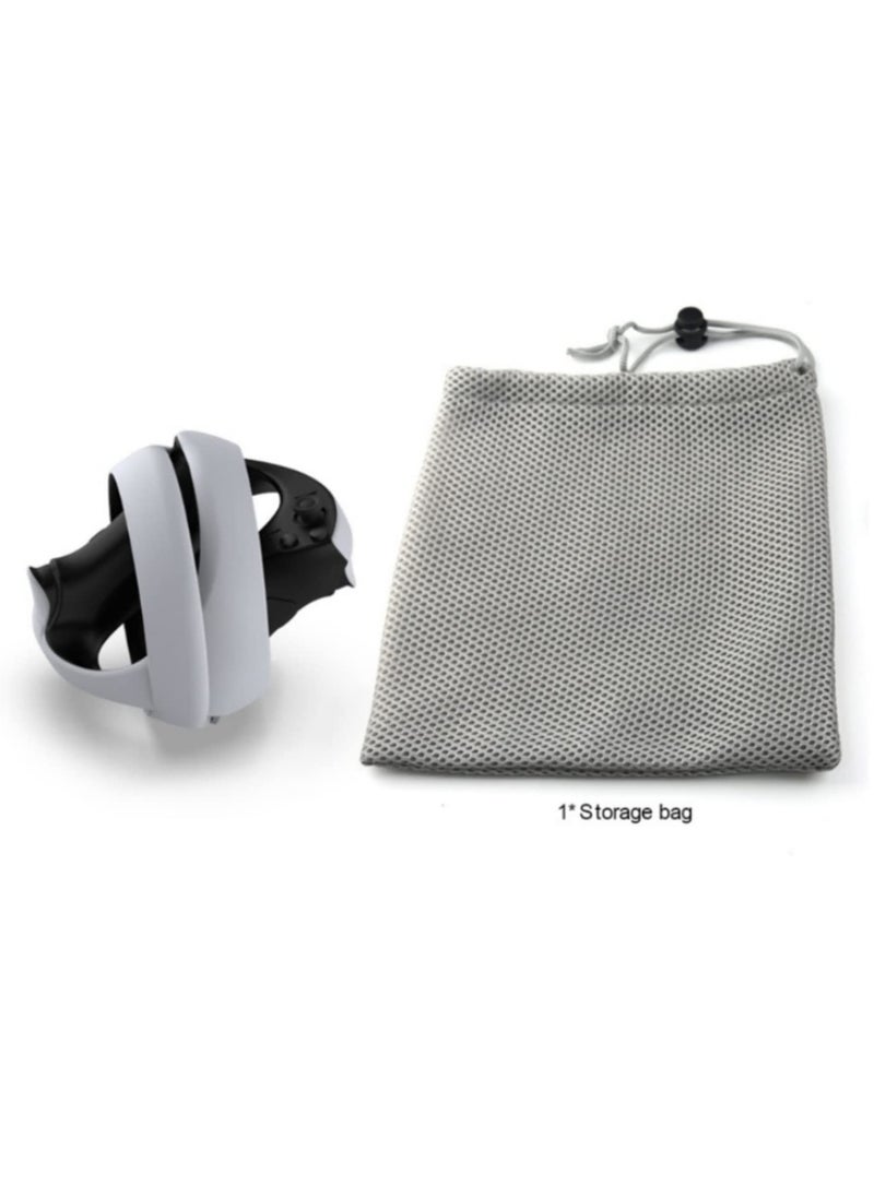 For PS VR2 Storage Bag Set with Lens Cover Handle Hard Case Waterproof Dustproof Portable Shoulder Bag for Sony PlayStation VR2 Headset Accessories