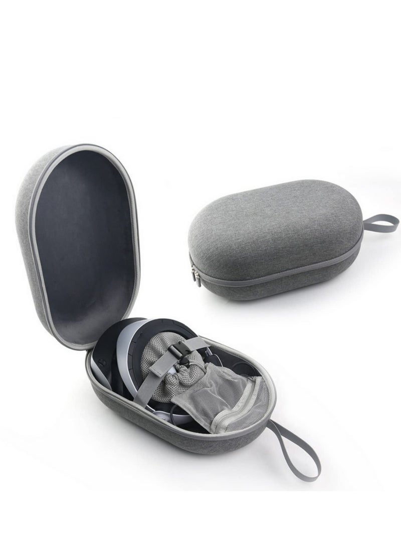 For PS VR2 Storage Bag Set with Lens Cover Handle Hard Case Waterproof Dustproof Portable Shoulder Bag for Sony PlayStation VR2 Headset Accessories