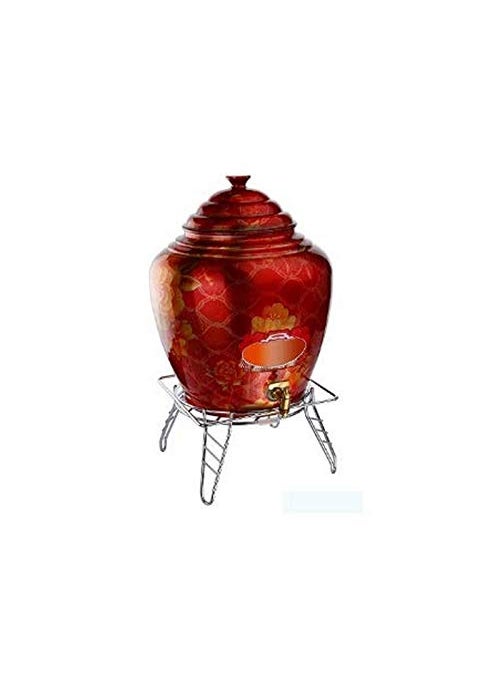 R G Stainless Steel Matka Stand Silver RG46