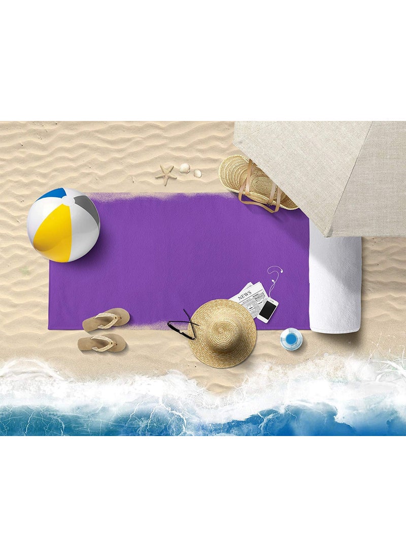 Lavish Homes Large Beach Pool Towel 30x60 Oversized Cabana Stripe Hotel QualityLuxuriously Soft Absorbent Plush Towel