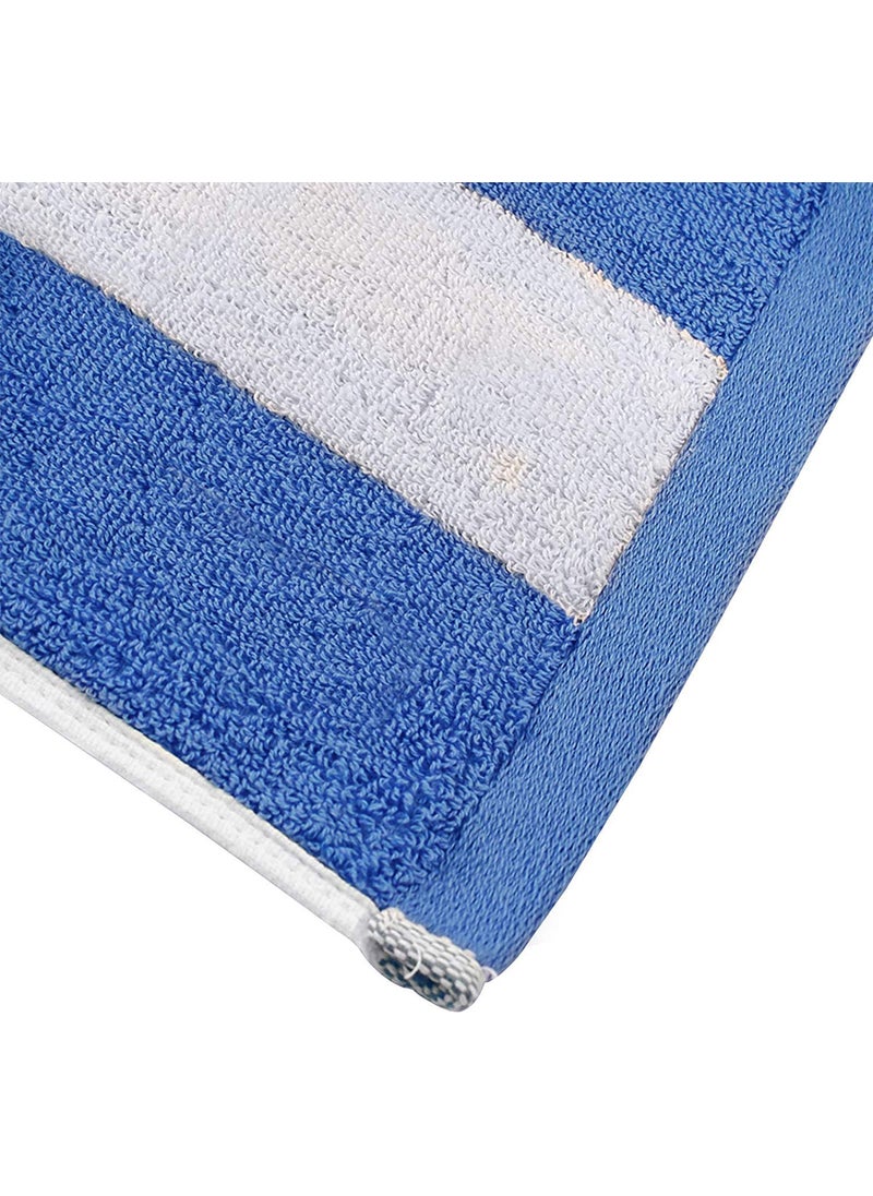 Lavish Street Large Beach Pool Towel 30x60 Oversized Cabana Stripe Hotel QualityLuxuriously Soft Absorbent Plush Towel