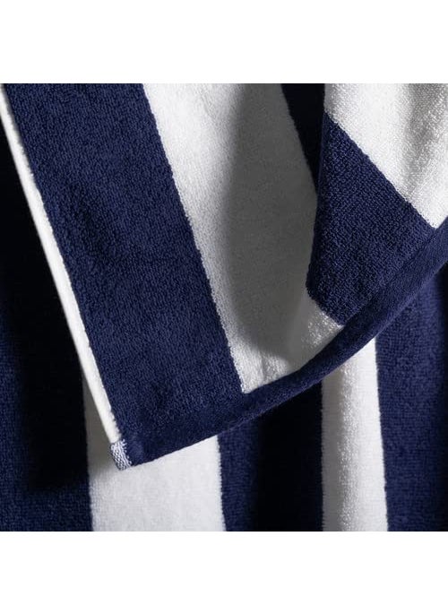 Lavish Street Large Beach Pool Towel 30x60 Oversized Cabana Stripe Hotel QualityLuxuriously Soft Absorbent Plush Towel