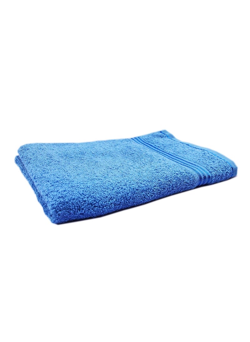 Space Fly Love Touch Good Looking Plain Blue Pink Super Absorbent Cotton Hand Towels 4 Pieces