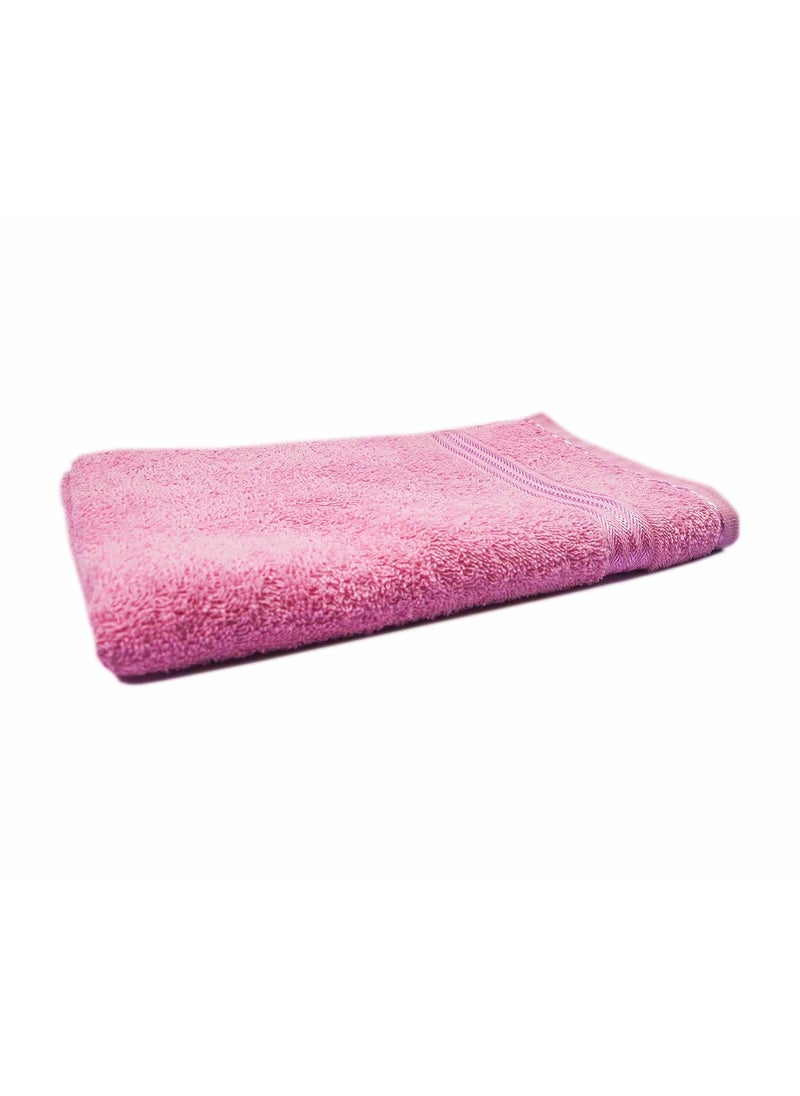 Space Fly Love Touch Good Looking Plain Blue Pink Super Absorbent Cotton Hand Towels 4 Pieces