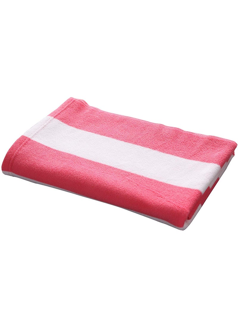 AMZ Large Beach Pool Towel 30x60 Oversized Cabana Stripe Hotel QualityLuxuriously Soft Absorbent Plush Towel