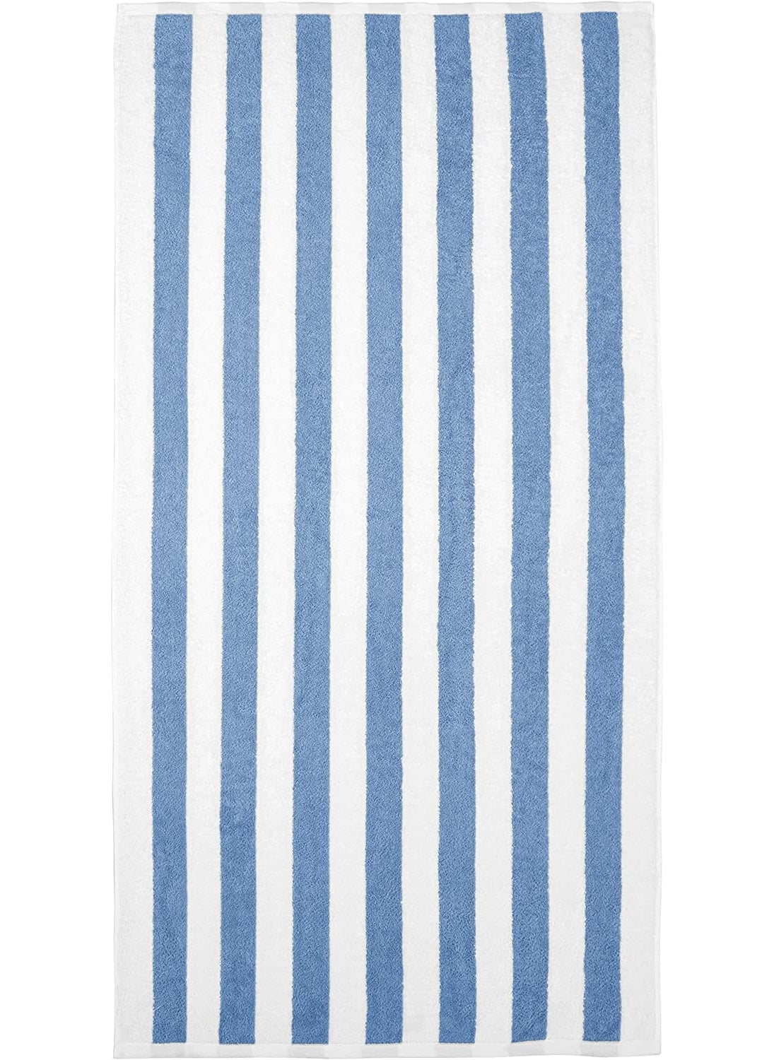 Lavish Street Oversized Cabana Stripe Soft Absorbent and Plush Cotton Large BeachPool Towel 30x60 Inches Multicolour