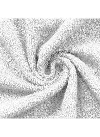 ELSTONE HOME Cotton White Gold Large Size Bath Towel Color White Pack of 1