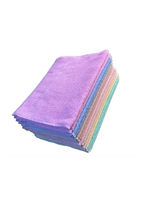 Khillayox Soft Cotton Hand Towel 14x21 inch Multicolor 12