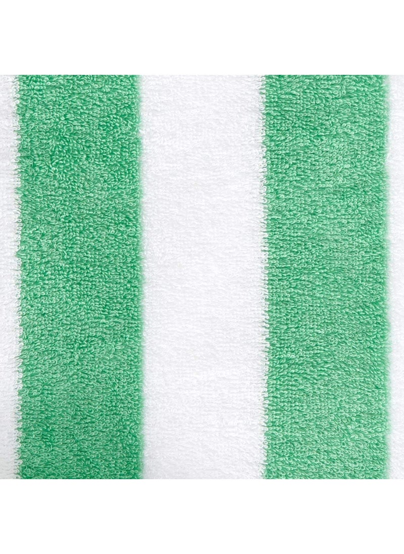 Lavish Homes Large Beach Pool Towel 40x70 Oversized Cabana Stripe Hotel QualityLuxuriously Soft Absorbent Plush Towel