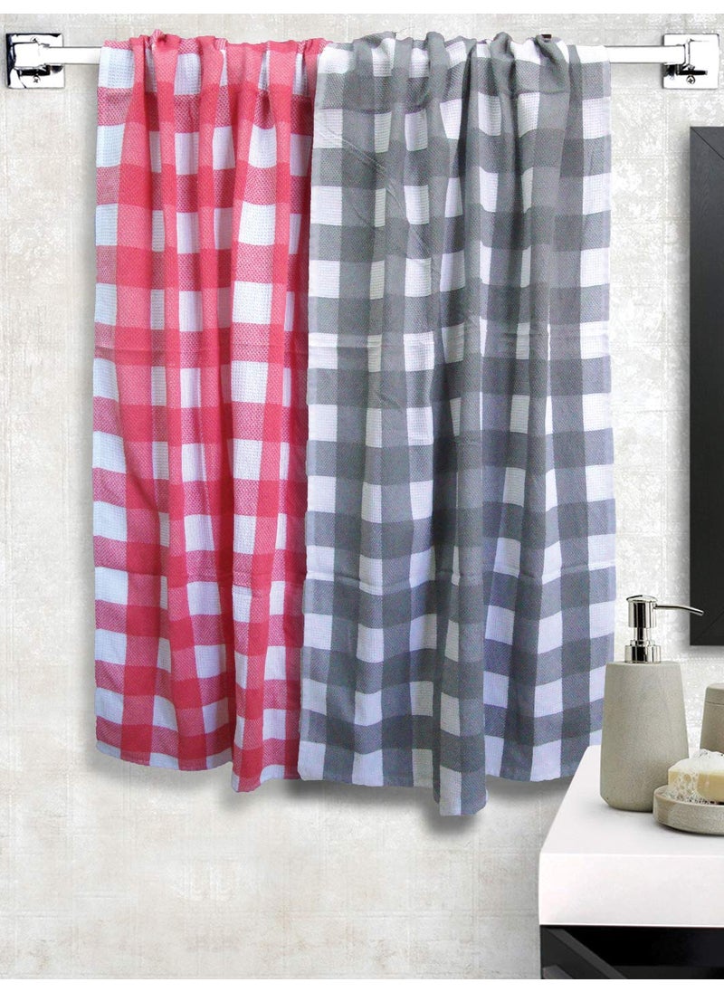 Athom Living Light Weight Cotton Premium Bath Towel 75x150 cm Multi24