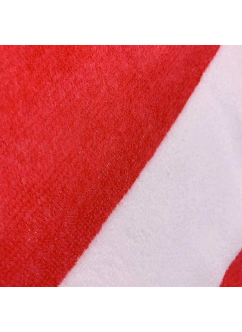 AMZ Large Beach Pool Towel 30x60 Oversized Cabana Stripe Hotel QualityLuxuriously Soft Absorbent Plush Towel