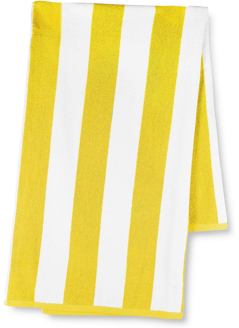 Lavish Street Large Beach Pool Towel 30x60 Oversized Cabana Stripe Hotel QualityLuxuriously Soft Absorbent Plush Towel