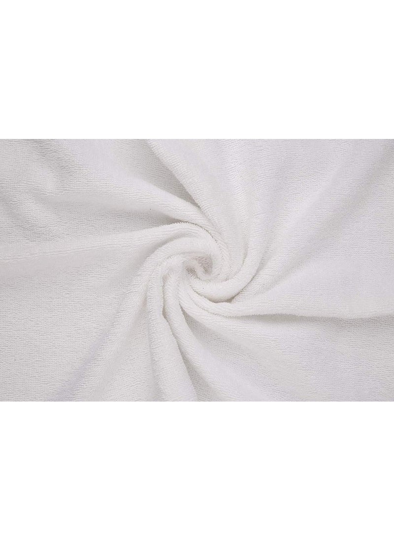 JENNY DENIAL 100 Cotton Luxury 575 GSM Hand Towel Set of 4 Soft White Size 16 24 Inch