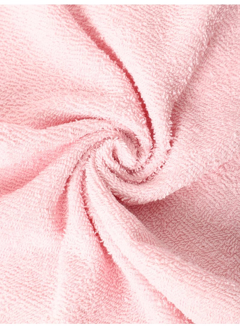 Cantabil 100 Cotton 2 Piece Hand Towel Set 400 GSM Pink