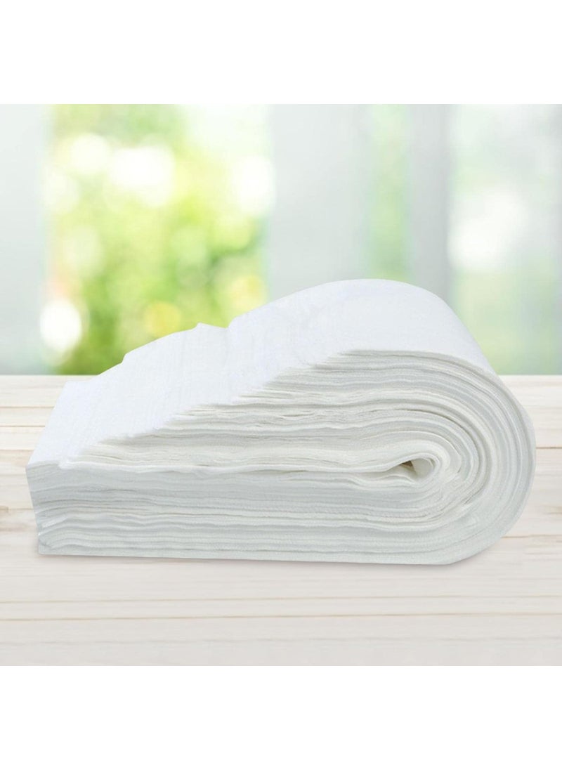 KUDIZE Disposable NonWoven Water Absorbent Bath Face and Body Towel for Travel Spa Parlor Massage Makeup Removal Beauty Hair Home Care Size 12 12 Inches Pack of 200
