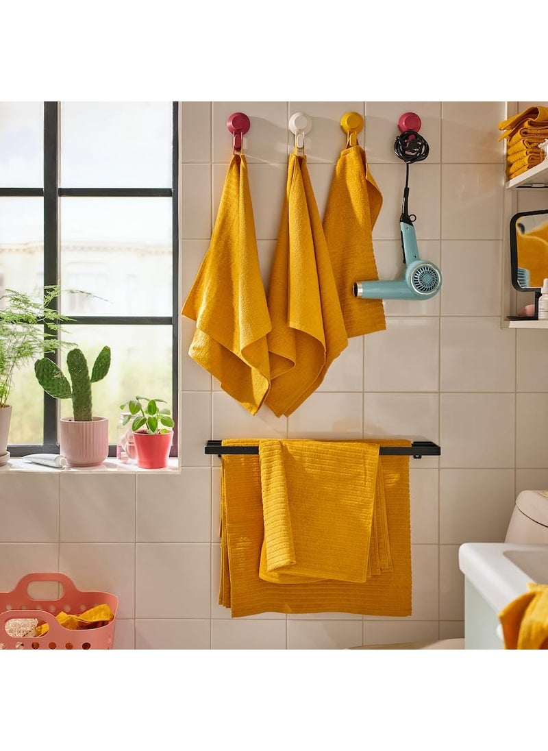 ESTABLISHER VGSJN GoldenYellow Hand Towel 2Pack 40x70 cm 16x28 inches Soft Absorbent and Stylish Towels for Bathroom Spa and Everyday Use Perfect for Comfort and a Warm Radiant Touch
