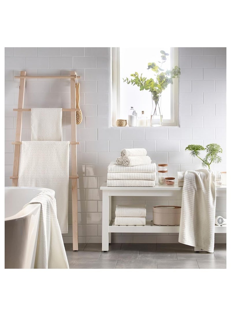 ESTABLISHER VGSJN White Hand Towel 2Pack 40x70 cm 16x28 inches Soft Absorbent and Stylish Towels for Bathroom Spa and Everyday Use Perfect for Comfort and a Clean Classic Look