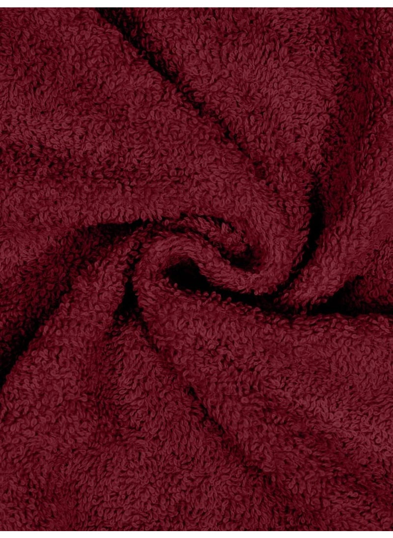 DRYHUG Bath Towel for Men 550 GSM 75x150cm Bath Towel for Women Skin Friendly Fabric Micro Fibre Bath Towel Set Bath Towel for Men Large Size Ultrasoft Highly Absorbent Maroon