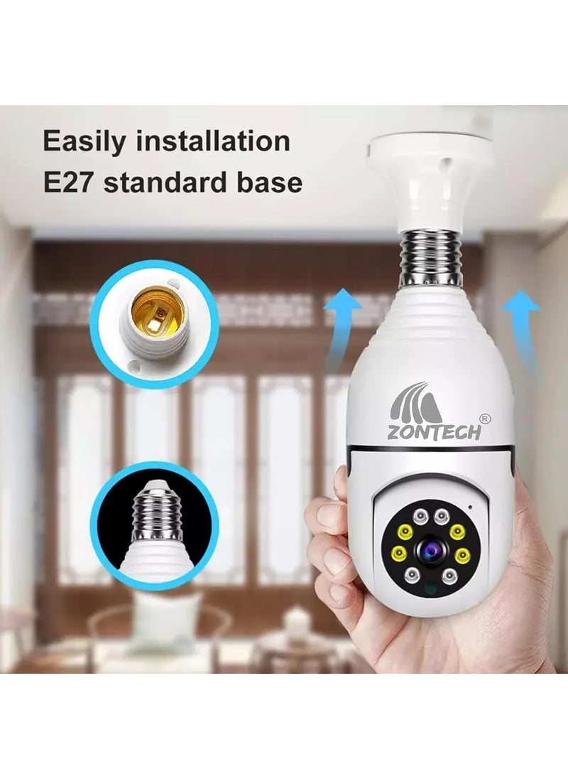 Indoor WiFi Security Camera 1080p HD Video Night Vision App Controlled 4