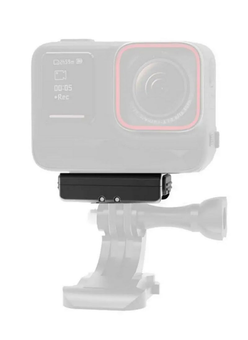 For Insta360 Ace Pro Magnetic Quick Release Base Metal Foldable Adapter Dual Use for Sports Camera Accessories Quick Installation Stable Reliable Connect Various Accessories