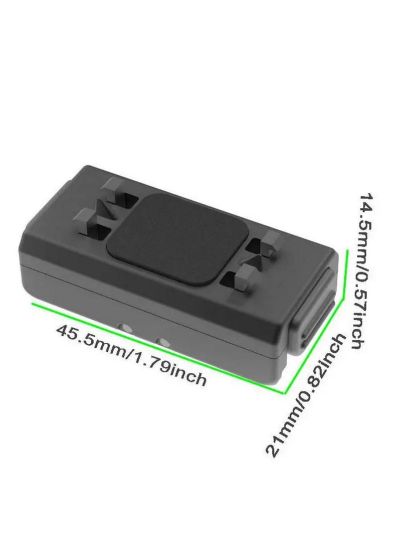 For Insta360 Ace Pro Magnetic Quick Release Base Metal Foldable Adapter Dual Use for Sports Camera Accessories Quick Installation Stable Reliable Connect Various Accessories