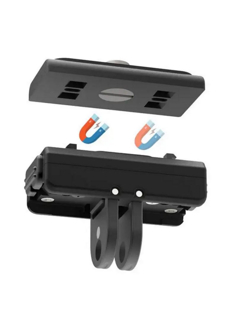 For Insta360 Ace Pro Magnetic Quick Release Base Metal Foldable Adapter Dual Use for Sports Camera Accessories Quick Installation Stable Reliable Connect Various Accessories