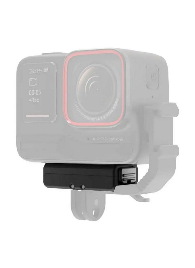 For Insta360 Ace Pro Magnetic Quick Release Base Metal Foldable Adapter Dual Use for Sports Camera Accessories Quick Installation Stable Reliable Connect Various Accessories