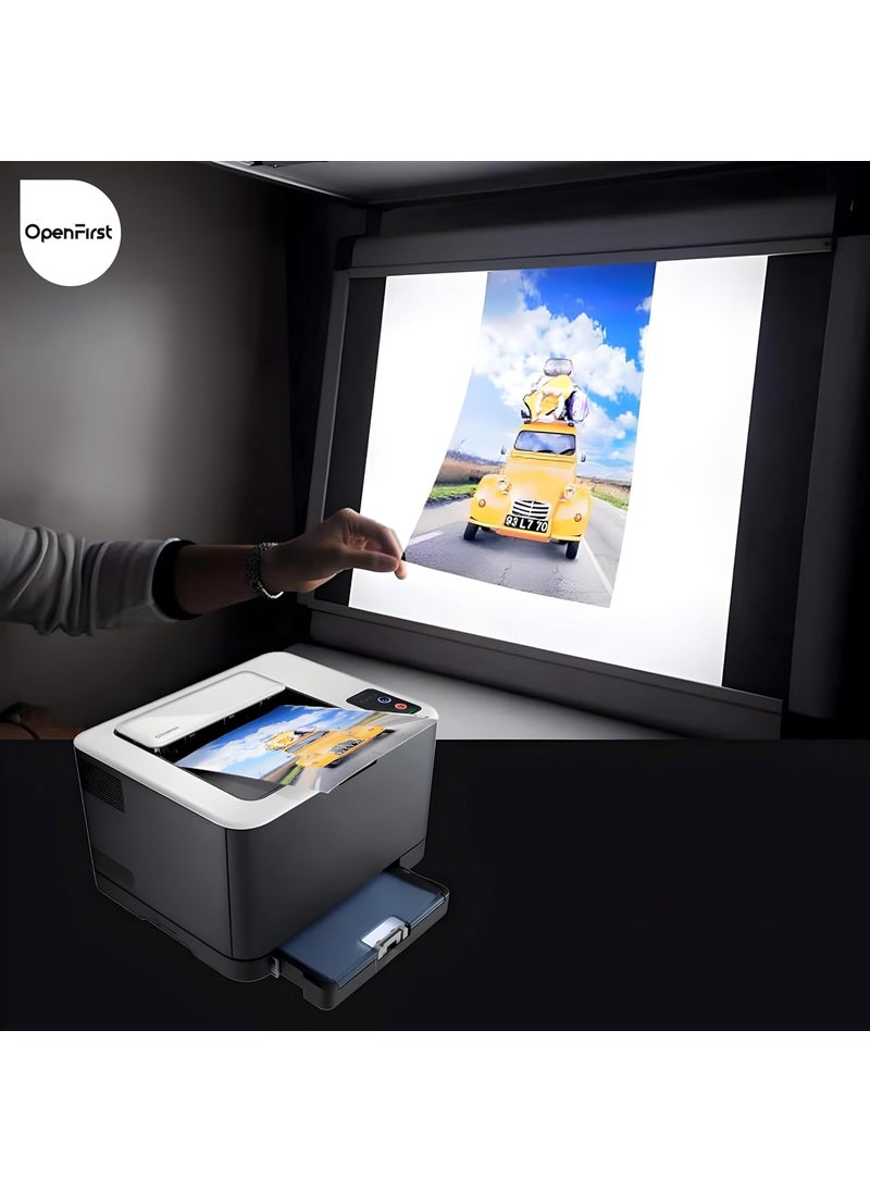 OpenFirst A3 Size OHP Sheets Transparent Glossy Film 200 Micron Pack of 15 Sheets for Tracing Paper Art and Craft Etc