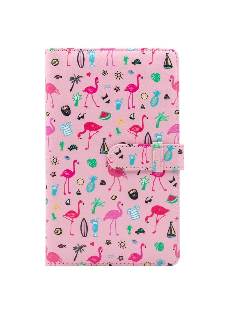 ZIKKON 2x3 inch Mini Photo Album 96 Photo Pocket Storage Album for fujifilm instax mini film used in Mini 121199099Liplay Evo Mini 3 Photo CardsTickets Business CardsFlamingo watermelon