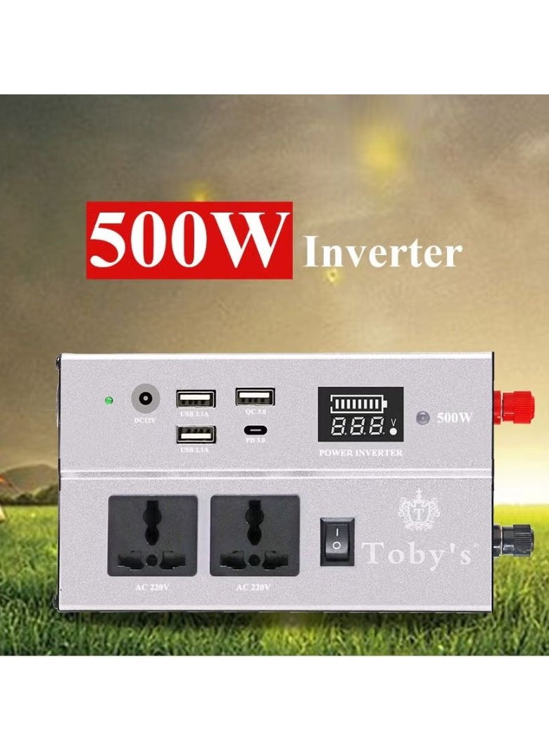 Toby's Rechargeable Battery With Power Inverter 70 ampere.