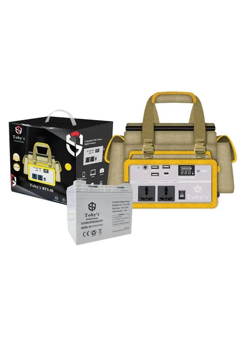 Toby's BTY 50A Rechargeable Battery
