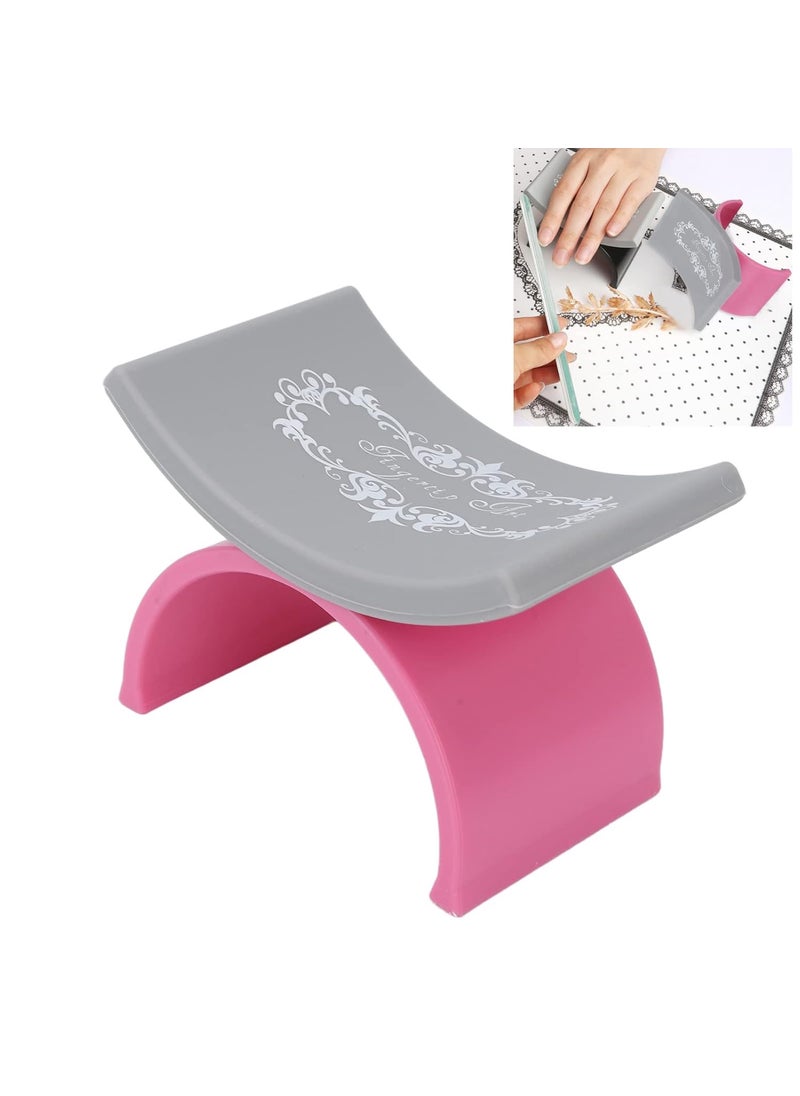 Nail Arm Rest Arm Rest for Nails Cushion U Shape Silicone Manicure Hand Nail Arm Rest Cushion Table Manicure U Shaped Hand Pillow Holder Soft Silicone for Nails Art