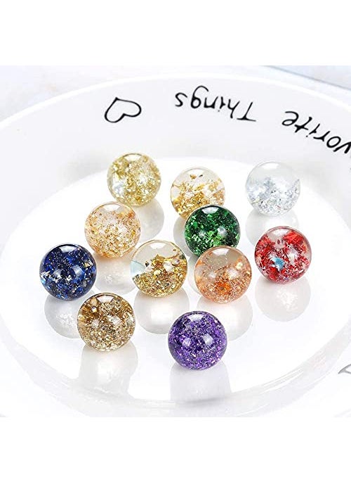 CHIROGRAPHY 48 BottlesBox DIY Nail Resin Glitter Sequins Crystal UV Epoxy Jewelry Making Mold Filler 3D Nail Art Tips DecorationMulticolors