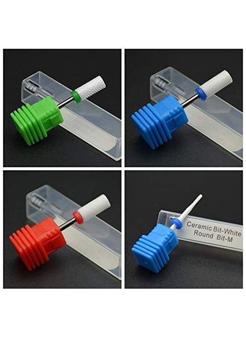 Ubersweet Maohang 3323939 Super Ceramic Drill Bit Milling Cutter for Electric Drill Manicure Machine Device 1Pcs Round Bit M
