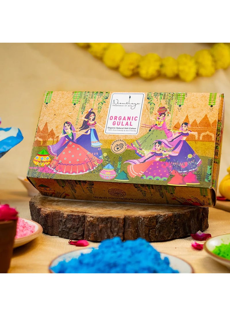 Nirmalaya Holi Organic Gulal Colour 100 Natural and SkinFriendly Herbal Gulal Celebrate Holi 2025 with Nirmalaya 5 Holi DHAMAKA Pack