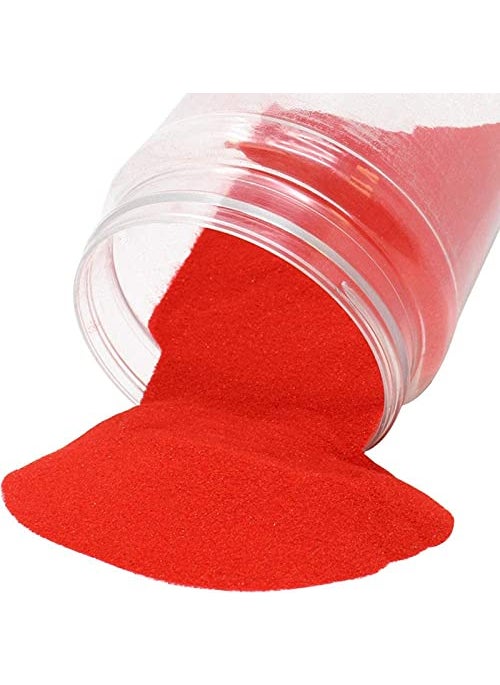 RANGOLI Sanskar Rangoli Colors Natural Organic PowderRed Powder for Pooja SetSpecial Occasionsfor Rangoli Daily Pooja Needs Red Colour Each Have to 1000 Gram Pack Rangoli Color Powder