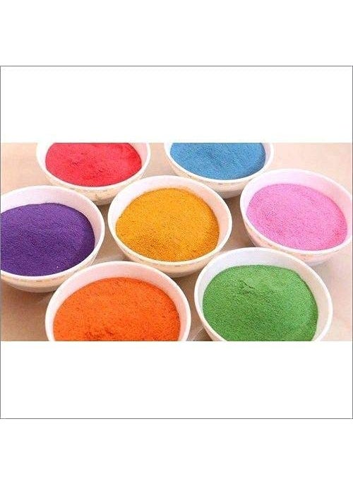 Rangoli ColorsFestival DiwaliNatural Organic PowderRedYellowBlueDark GreenKai Special Occasionsfor Rangoli Daily Pooja Needs 500 Gram