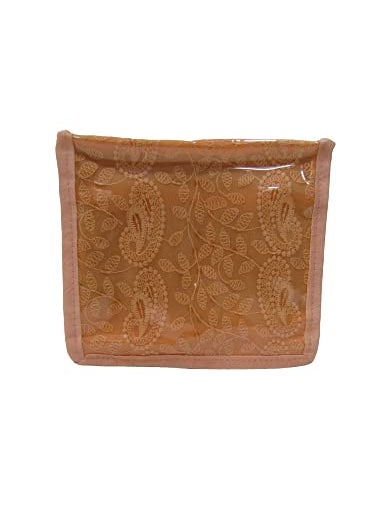Deepsum Lucknowi Jewellery kit with Pouch Jewellery Organiser For Women Orange