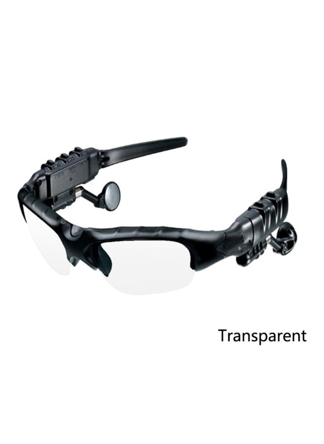 Polarized Sun Bluetooth Glasses Sunglasses Glasses Headset Listening To Music Headset Multifunctional Headset-Color:Transparent