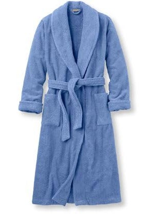WINSTON HOME Super Soft Terry Half Sleeve With Front Pocket Cotton Highly Absorbent Unisex Shawl Collar Bathrobe for GymShowerSpaHotelNightwear