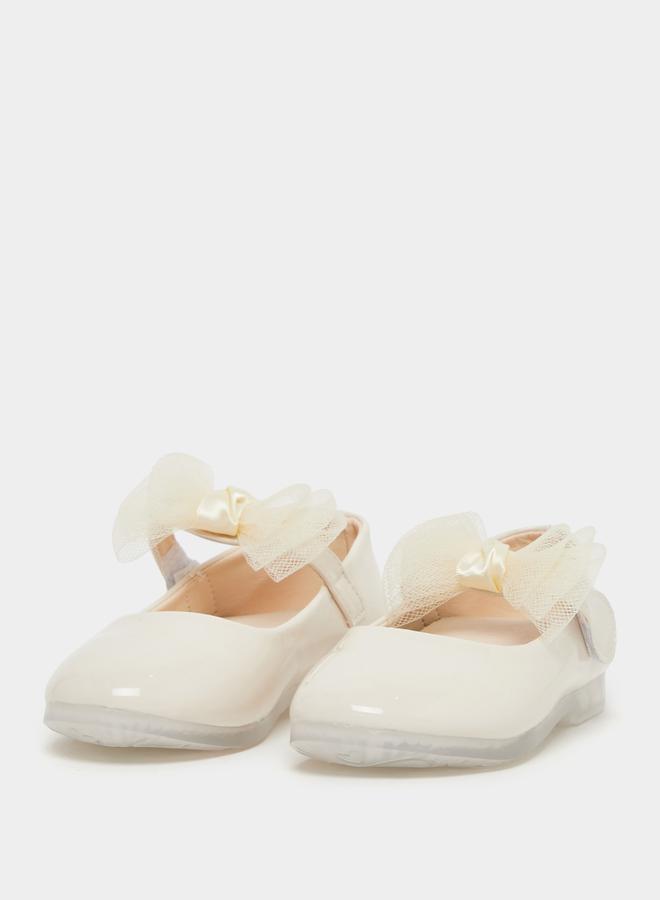 Flower Corsage Flat Ballerinas Shoes