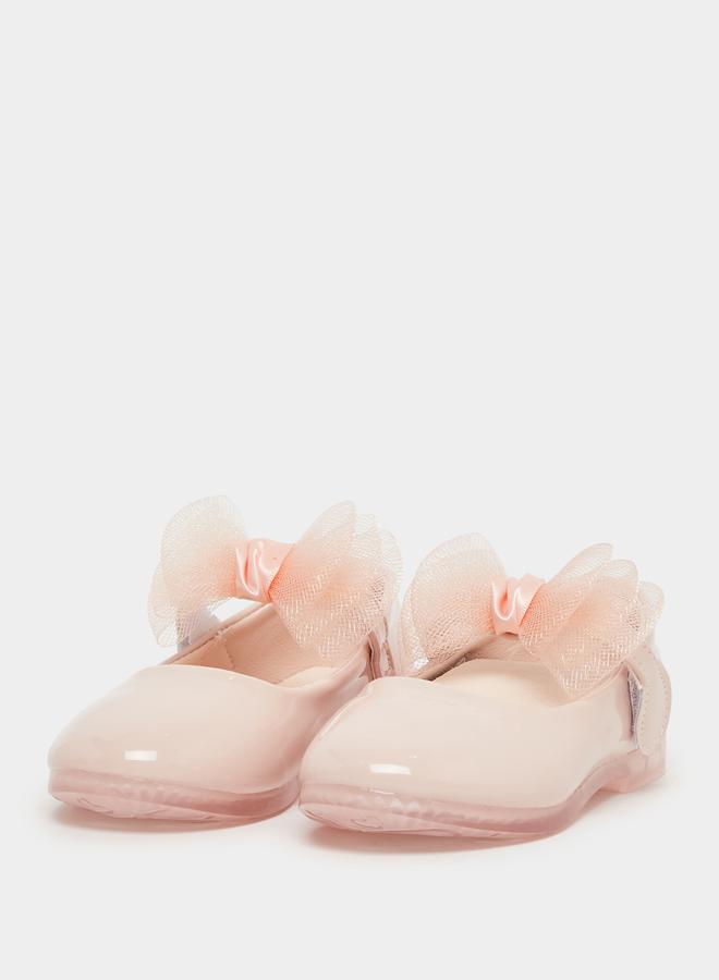 Flower Corsage Flat Ballerinas Shoes