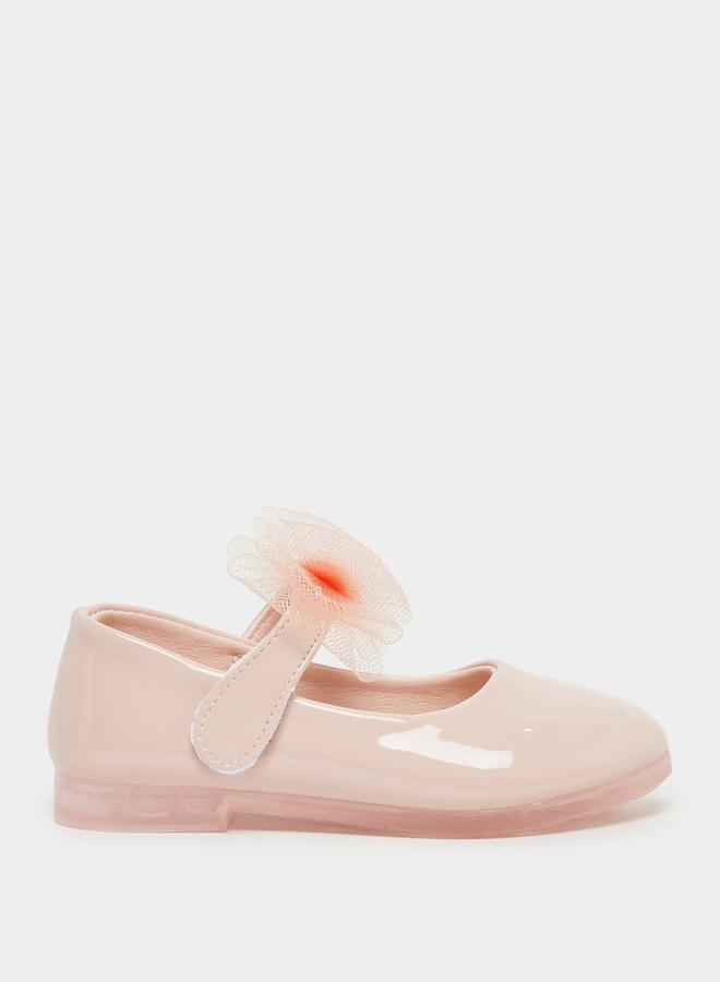 Flower Corsage Flat Ballerinas Shoes