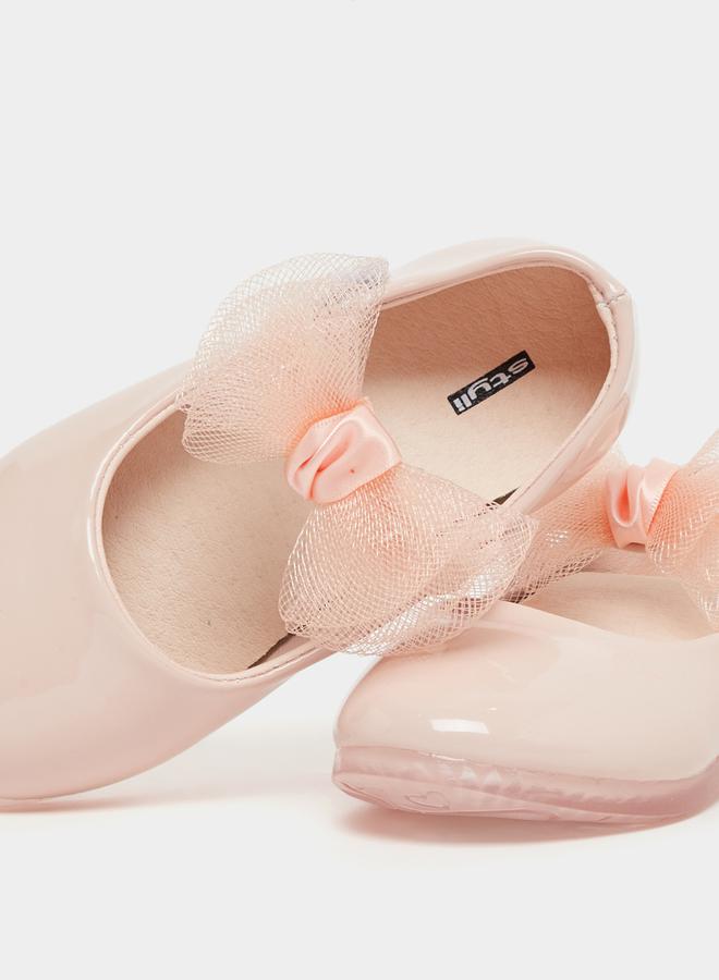 Flower Corsage Flat Ballerinas Shoes