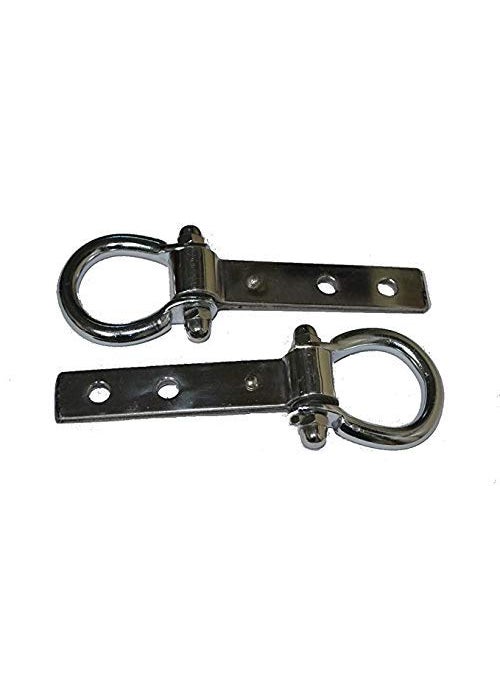 BRUSH HOUSE Kada for Swinging Jhula 2 Pc Durable Swing Seat Ring Heavy Duty Swing Hanging Hardware Traditional Jhula Accessory Home Swing Set Support