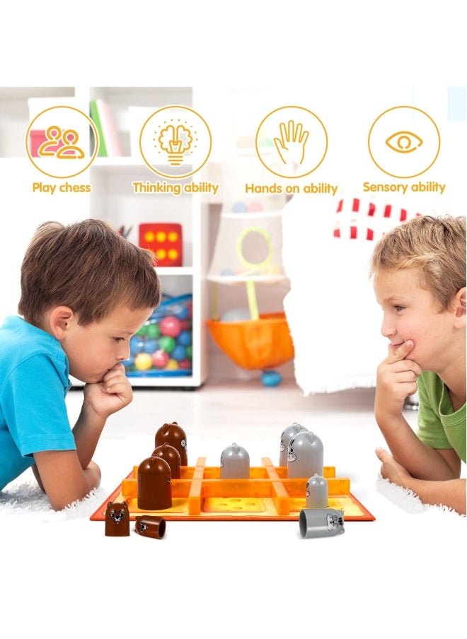 Cartoon Tic tac toe Board Game, Stacking Cup Board Game Toy/Tic- Tac- Toe game/Stacking Cups Nesting Cups/Puzzle Board Game Portable Travel Toy for Children Kids