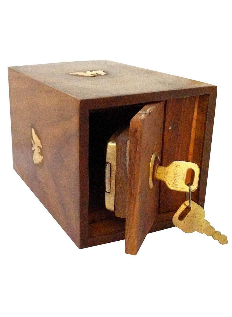 deco store Big Brown Money Bank Coin BoxPiggy Bank