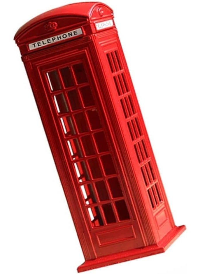 Zhab London Piggy Bank Postal Money Lovely London Coin Box Souvenir Gift Box Metal Alloy Home